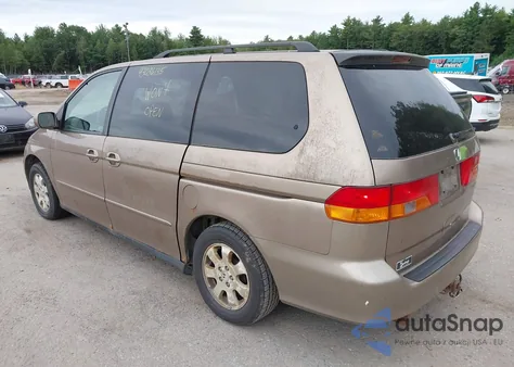2003 Honda Odyssey Ex-L z USA, uszkodzony, nr VIN 5FNRL18033B038238